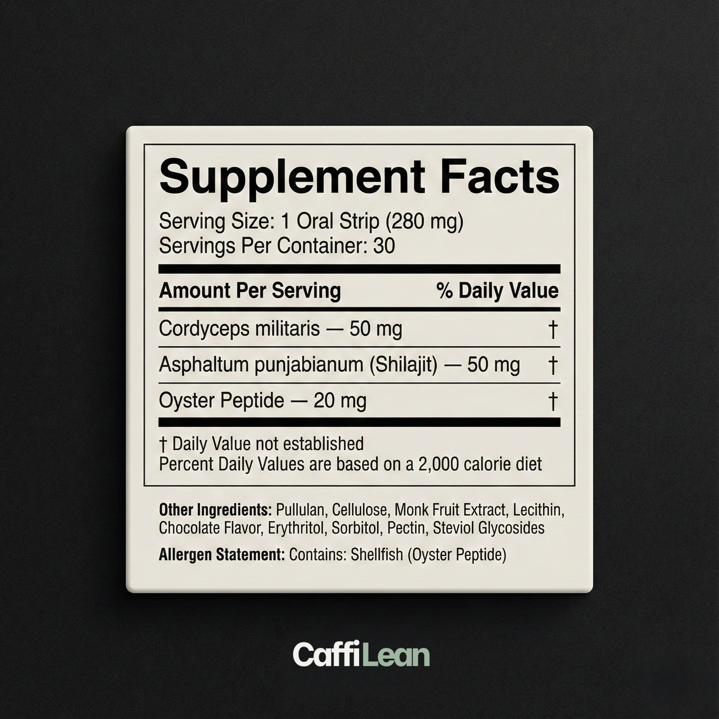 CaffiLean Libido Support Strips